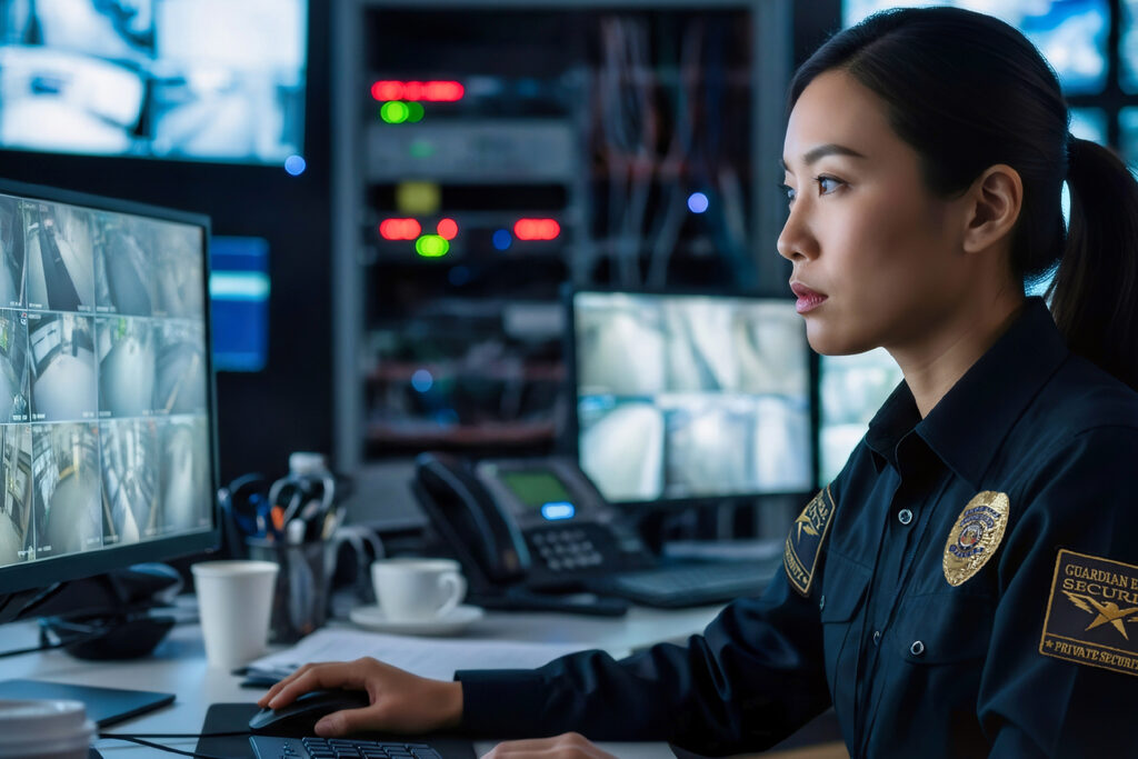 gesfemalewatchingterminals